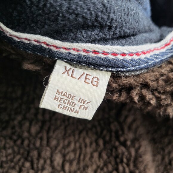 Weatherproof Vintage Corduroy Jacket Mens XL Sherpa Lined Button Up Plaid - Picture 5 of 16